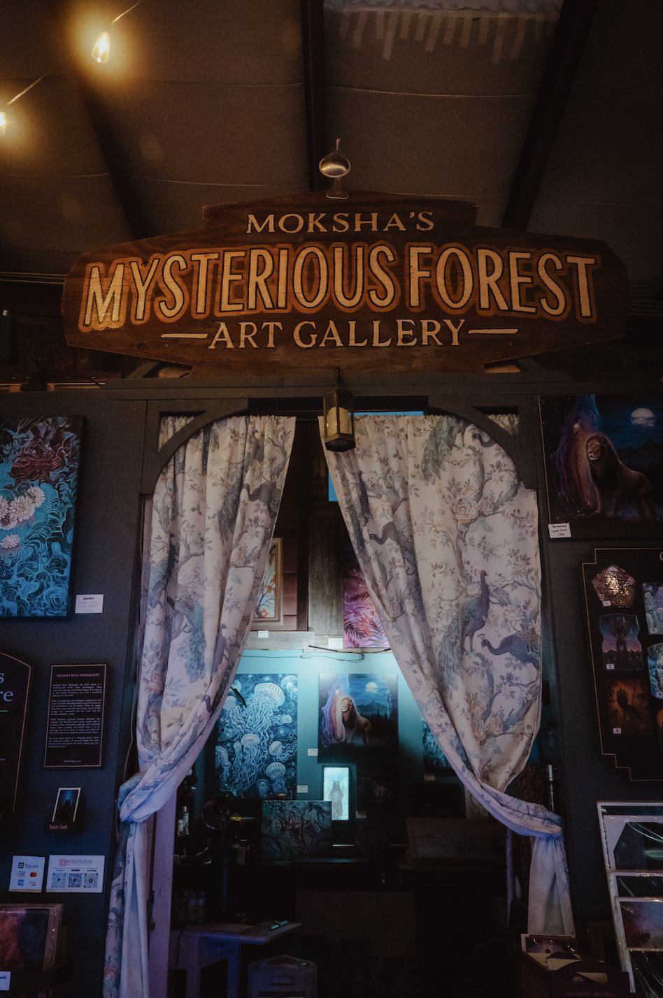 Moksha's Mysterious Forest Art Gallery