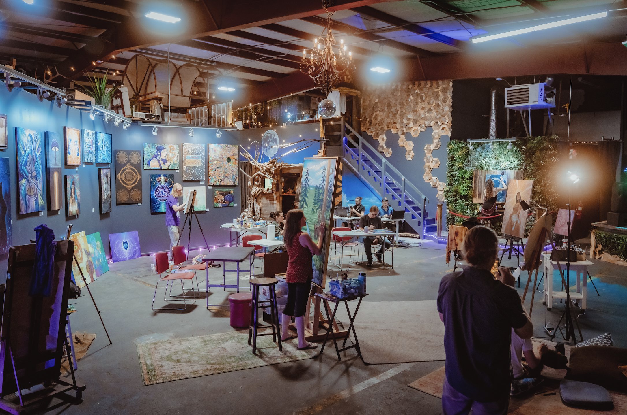Open Studio Night in the Gallery